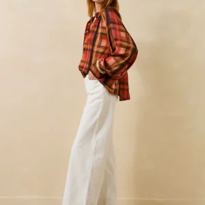 Blouse carreaux